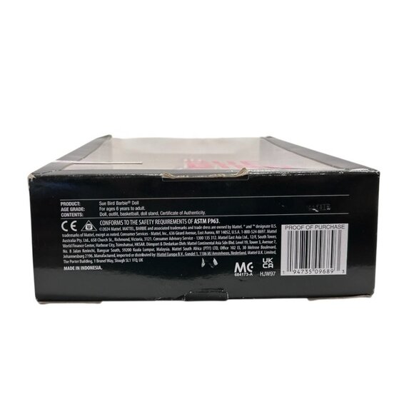 Barbie Signature Sue Bird Doll Basketball No 10 Uniform Mattel HJW97 - Picture 5 of 6